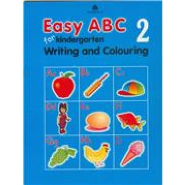 Easy ABC for Kindergarten Writing and Colouring 2