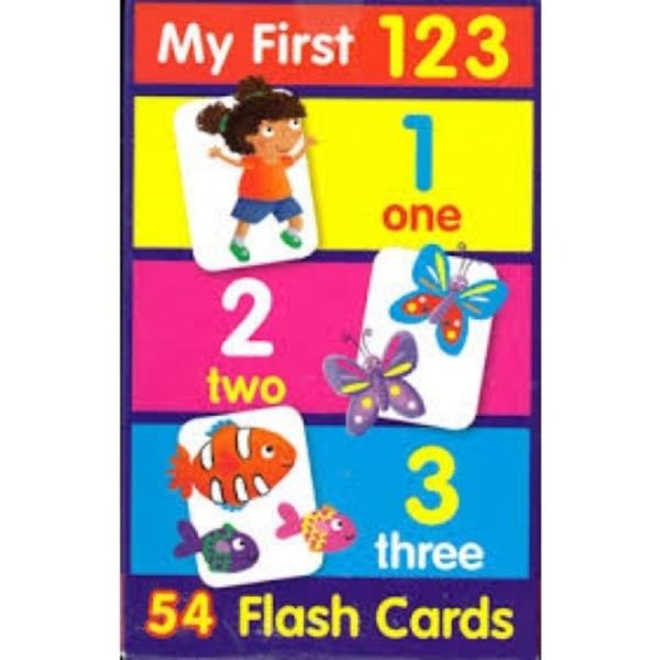 My First 123 (54 Flash Cards)