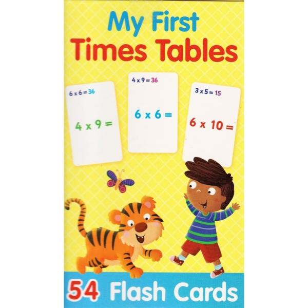 My First Times Tables (54 Flash Cards)