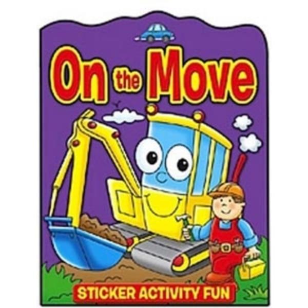 On the Move Sticker Activity Fun (purple book)