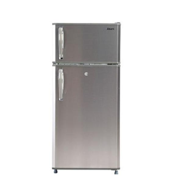 Abans 180L Double Door Refrigerator Silver - ALG-200DD