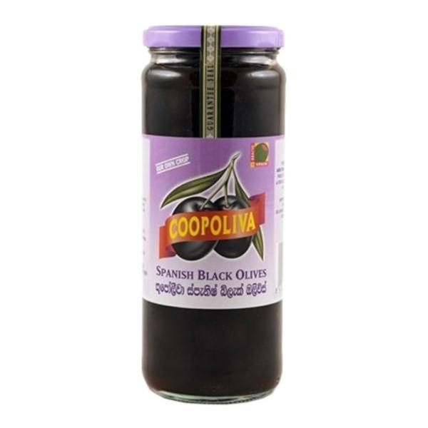 Coopoliva Spanish Pitted Black Olive - 450g