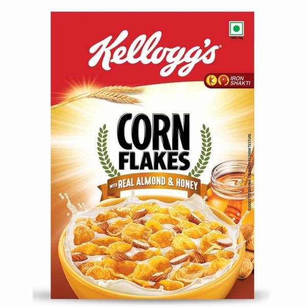 Kellogg's Corn Flakes With Real Almond and Honey - 300g