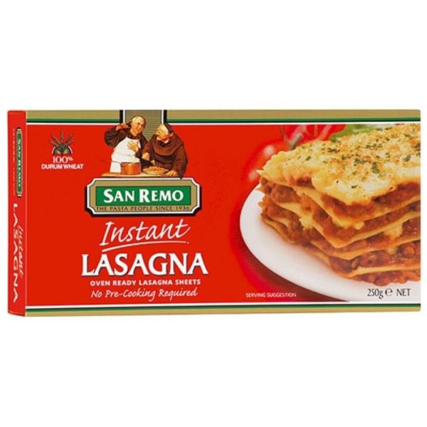 San Remo Instant Lasagna Pasta No.103 - 250g