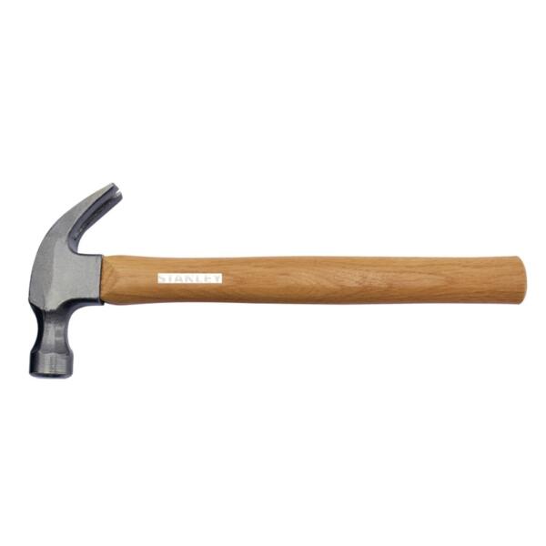 Stanley Wooden Handle 16oz Hexagonal Nail Hammer - OGS-STHT51339-8