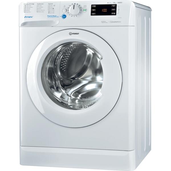 Indesit Washing Machine Front Load 10kg - BWE 101684X - White