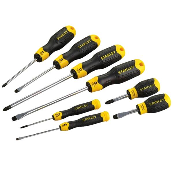 Stanley Screw Drivers Cushion Grip 08 Pcs Set - OGS-0-65-011