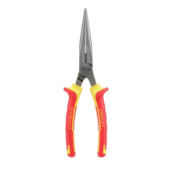 Stanley VDE Long Nose Pliers 200mm 0-84-007