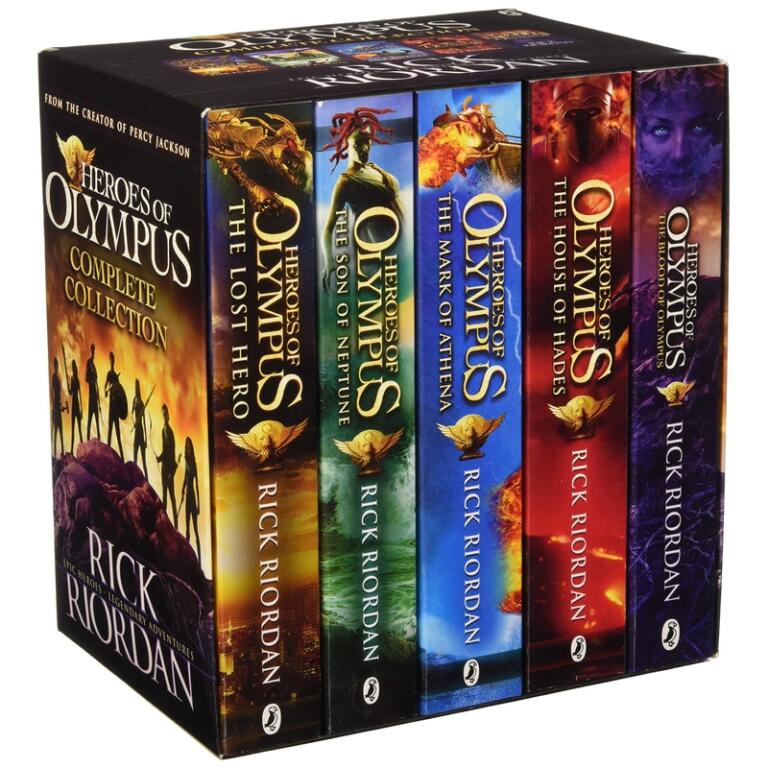 Heroes of Olympus Complete Collection - 5 Books Box Set Pack - Jungle.lk