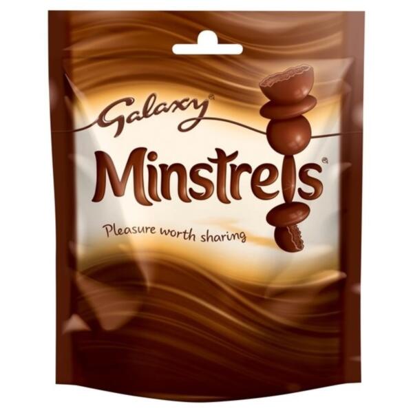 Galaxy Minstrels Chocolate Pouch Bag - 125g