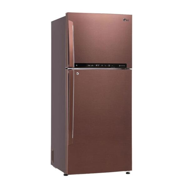 LG Inverter Refrigerator 437L Amber Steel - GL-M432AS