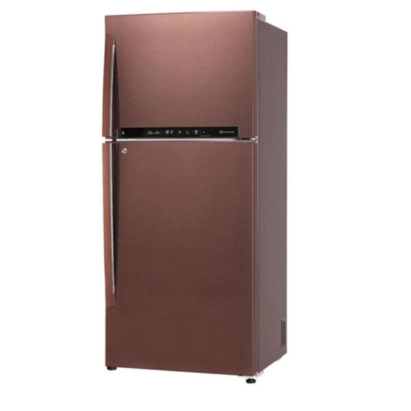 LG Inverter Refrigerator 437L Amber Steel - GL-M432AS