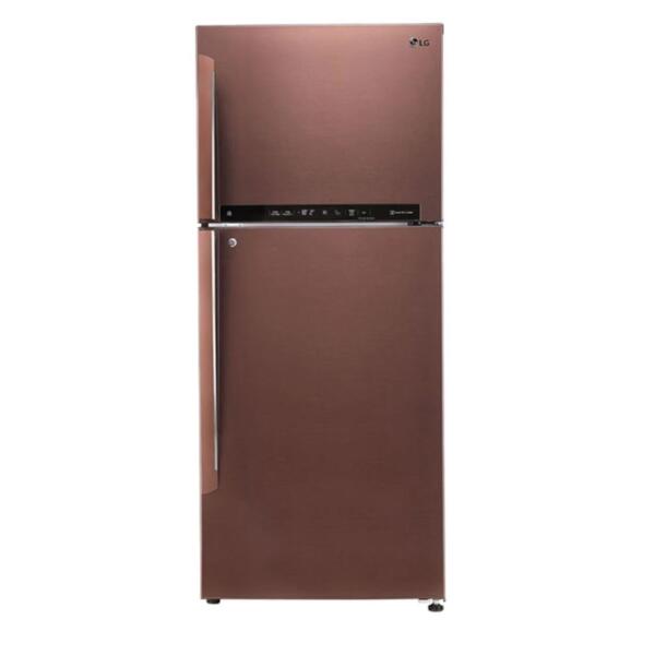 LG Inverter Refrigerator 437L Amber Steel - GL-M432AS