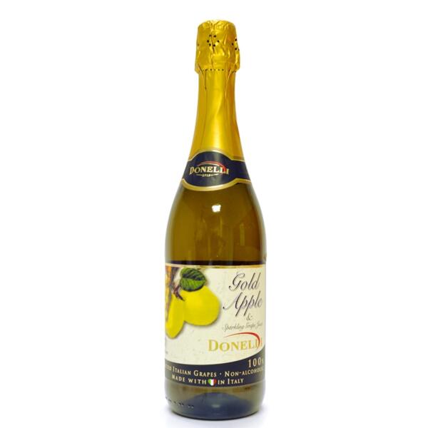 Donelli Sparkling Gold Apple and Grape Juice - 750ml