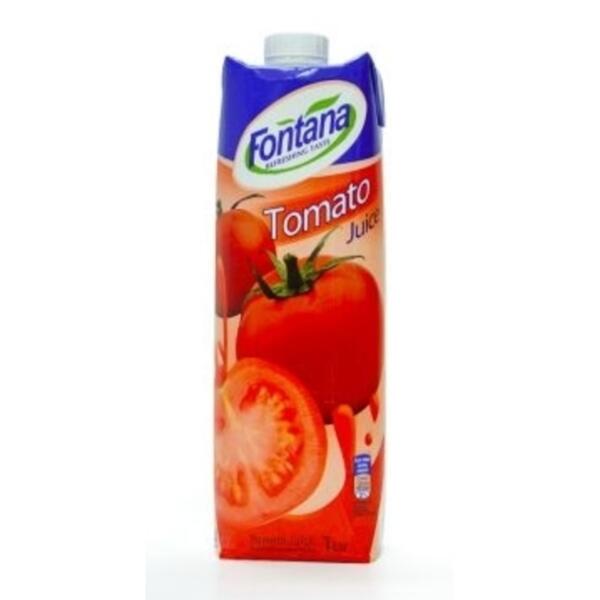 Fontana Tomato Juice 100% Natural - 1L