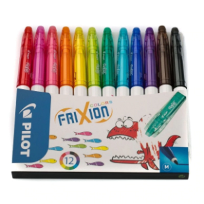 Pilot Frixion Colours Erasable Markers 12 Colors Set 