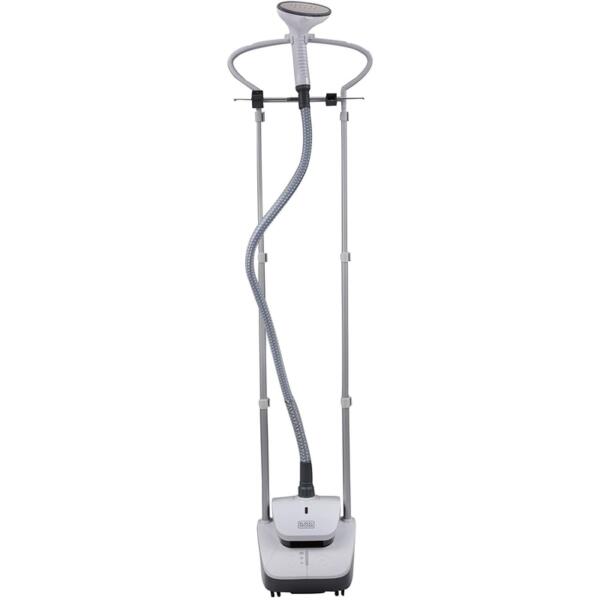 Black & Decker 2000W 2.4 Litre 3 Stage Garment Steamer With Double Pole - White/Grey - GST2000-B5