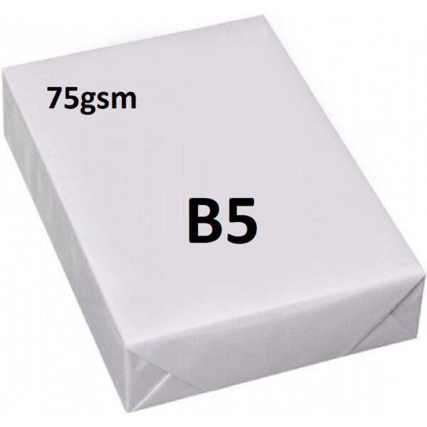 Generic B5 Paper 75gsm - Ream - 500 Sheets - White