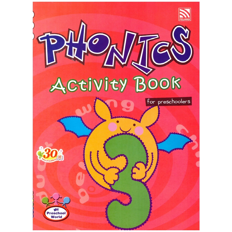 Phonics Activity Book For Preschoolers 3 Jungle lk