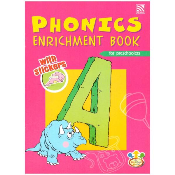 Phonics Enrichment Book for Preschoolers A with Stickers