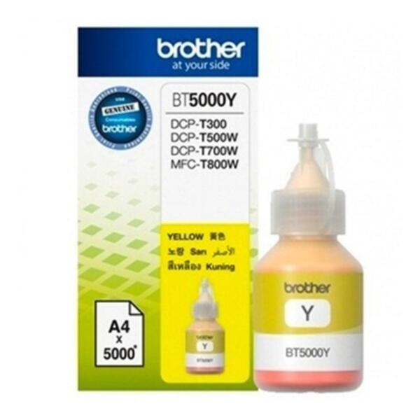 Brother BT5000Y High Yield Yellow Ink Bottle