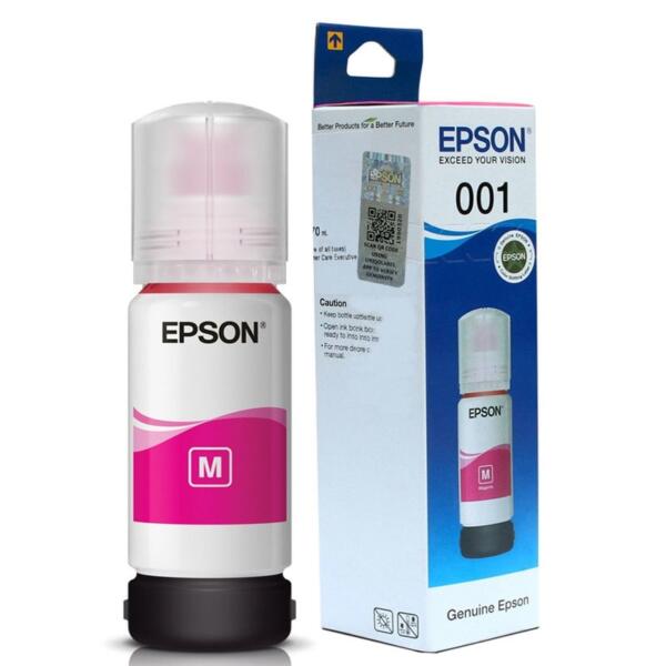 Epson 001 Magenta Ink Bottle For L4150, L4160, L6160, L6170, L6190