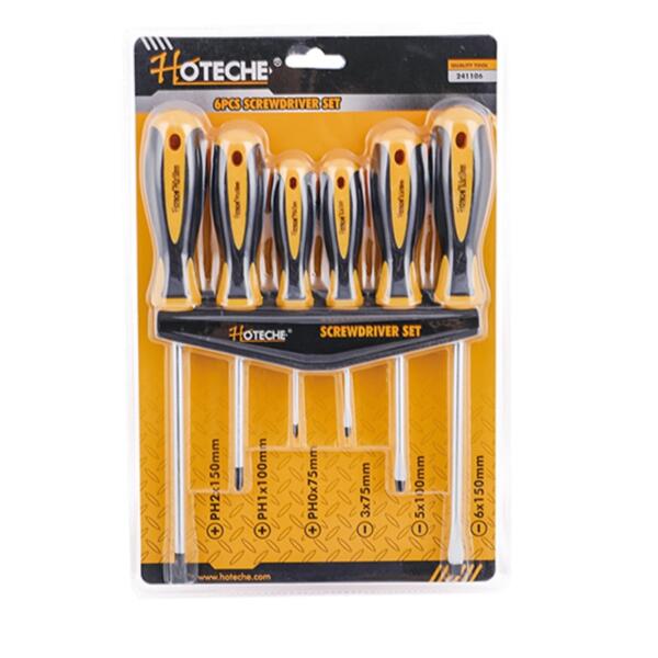 Hoteche 6Pcs Screwdriver Set - 241106