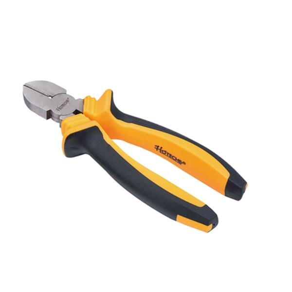 Hoteche 7''180 mm Double Color PVC Handle Diagonal Cutting Plier -100108