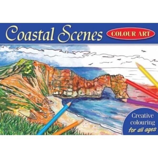 Coastal Scenes Colour Art Creative Colouring for All Ages