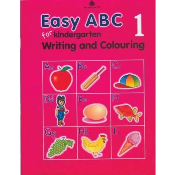 Easy ABC for Kindergarten Writing and Colouring 1