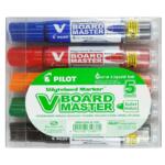 Pilot V Board Master Dry Wipe Medium Whiteboard Pen Bullet Tip – WBMAVBM-M-S5BG