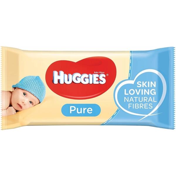 Huggies Pure Baby - Wipes 56