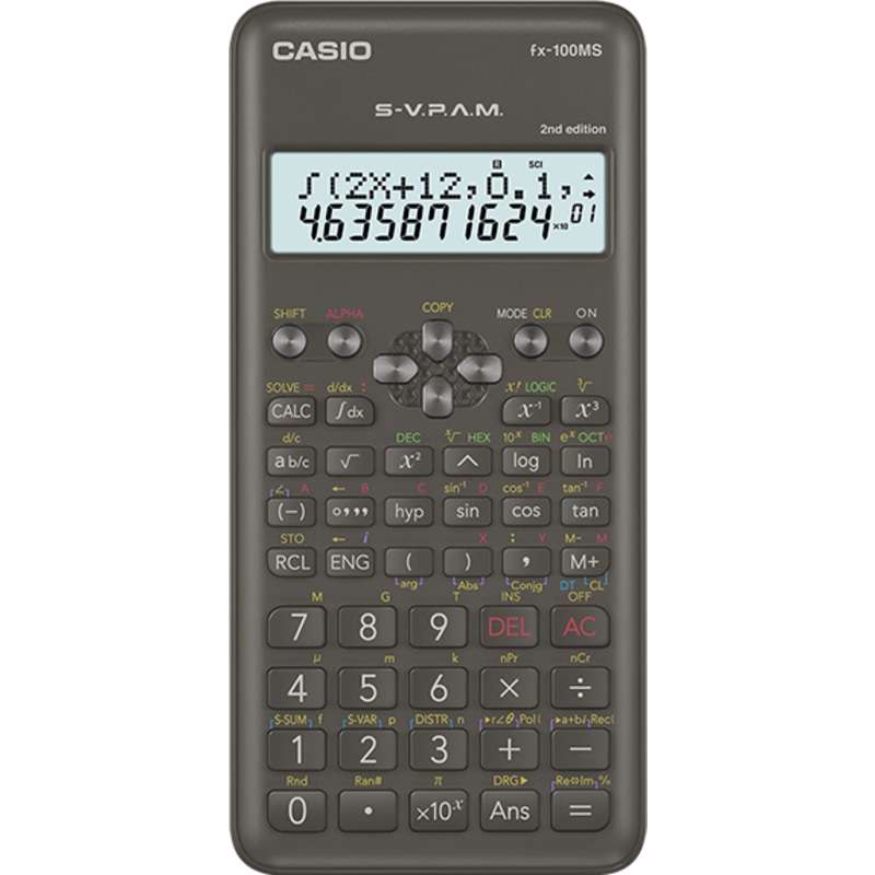 Casio Portable School Lab Non Programmable Scientific Calculator Fx 