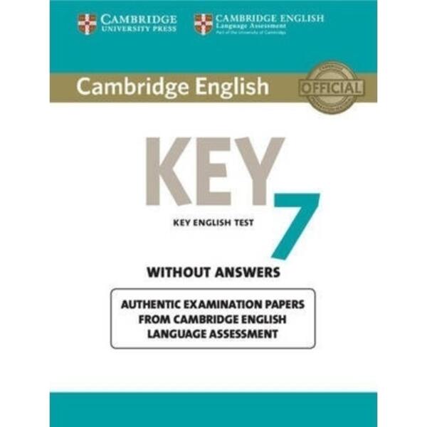 Cambridge English Key 7 Student's Book without Answers