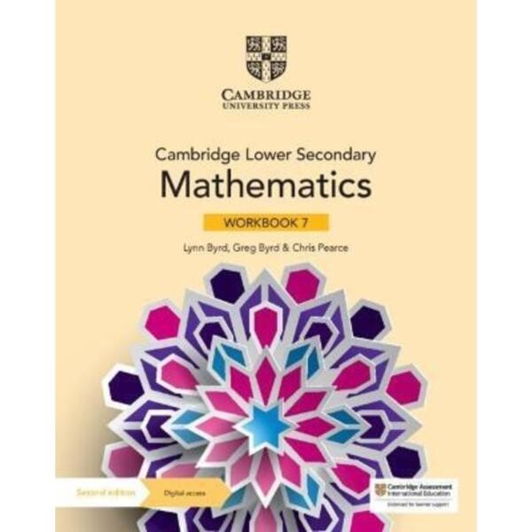 Cambridge Lower Secondary Mathematics Workbook 7 with Digital Access (1 Year)