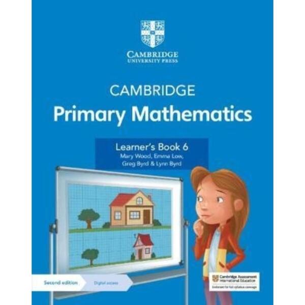 Cambridge Primary Mathematics Learner's Book 6 with Digital Access (1 Year)