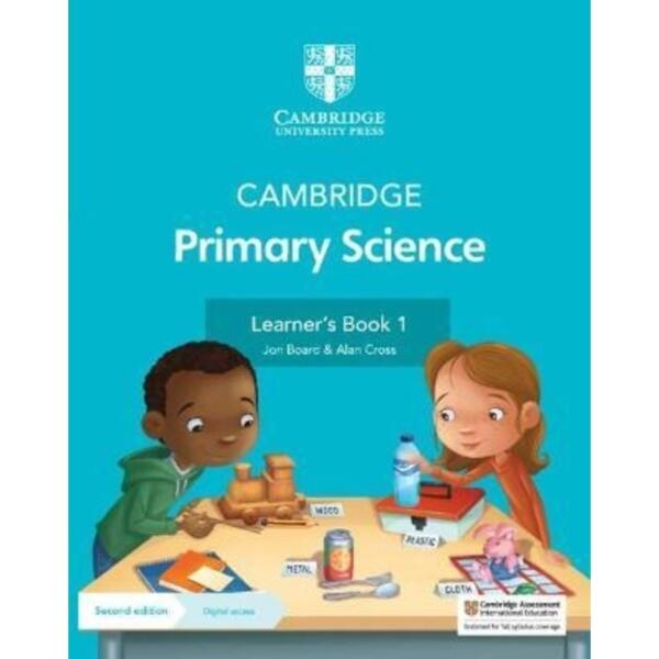 Cambridge Primary Science Learner's Book 1 with Digital Access (1 Year)