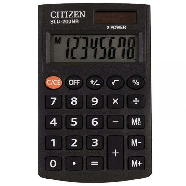 Citizen 8 Digit Office Two Power Calculator - SLD-200NR