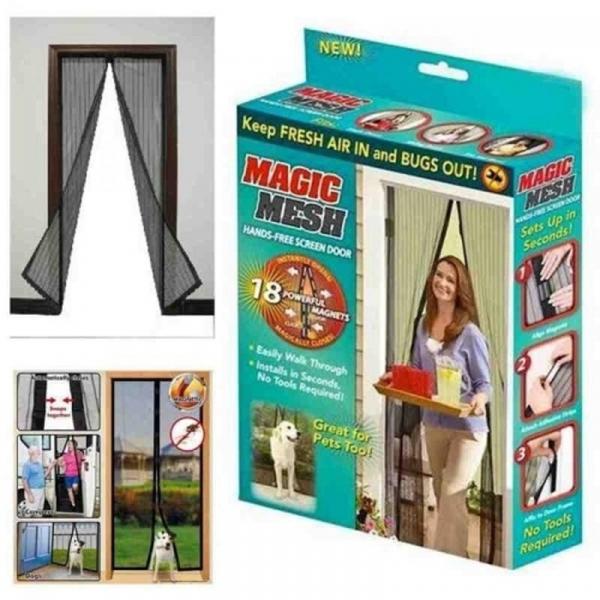 Magic Mesh Hands Free Screen Door