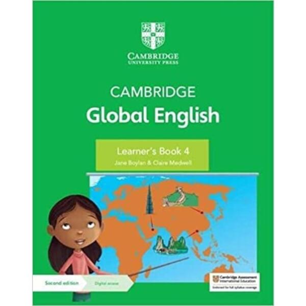 Cambridge Global English Learner's Book 4 with Digital Access (1 Year)