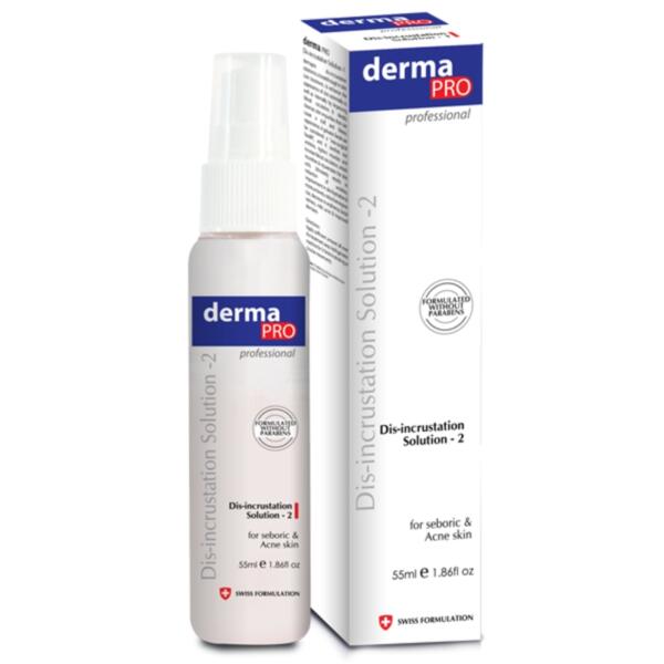 Derma Pro Dis-incrustation Solution 2 For Seboric & Acne Skin - 55ml