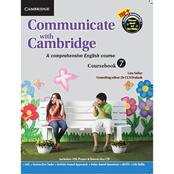 Communicate with Cambridge Level 7 Coursebook with ASL Poster and CD-ROM