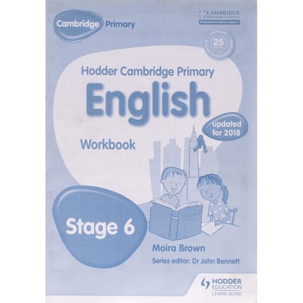 Hodder Cambridge Primary English: Work Book Stage 6