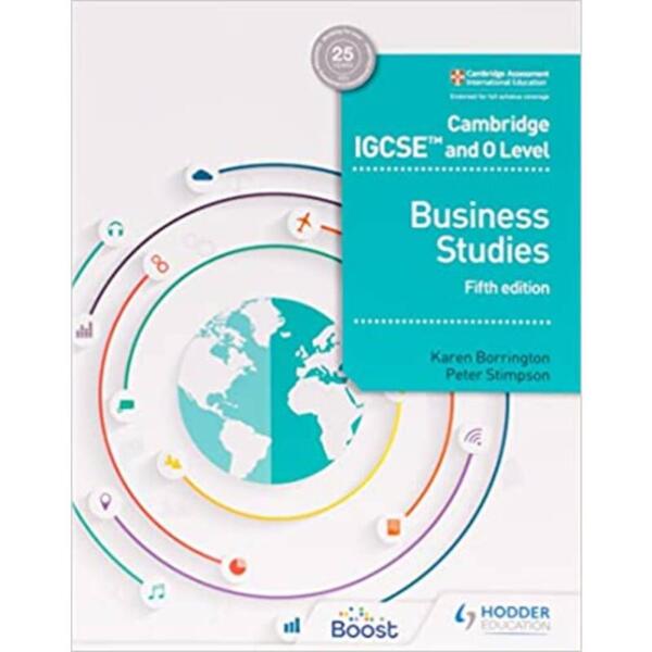 Cambridge IGCSE and O Level Business Studies Study and Revision - 3rd edition