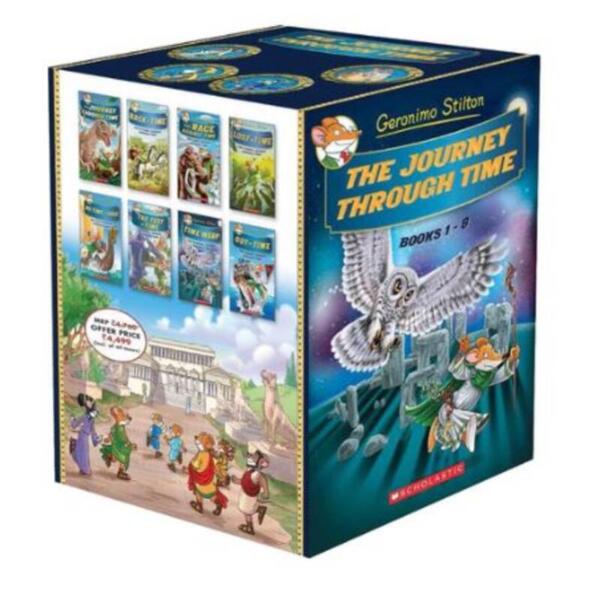 Geronimo Stilton Journey Through Time Box Of 8 Books