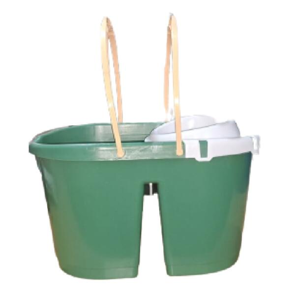 Daxer Mop Bucket / Basket With Caster Wheels Green - DMB 01E