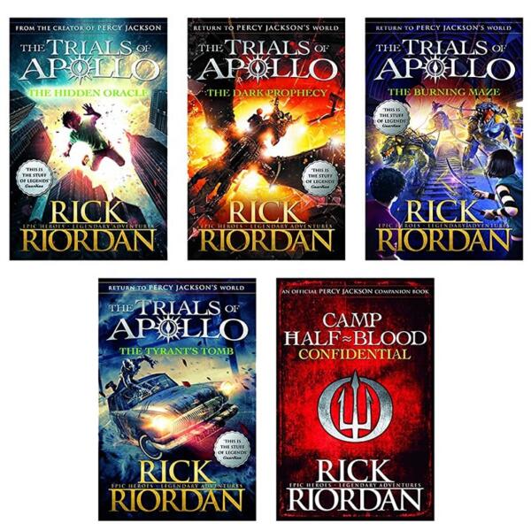 The Trials of Apollo Collection : 5 Book Set From Rick Riordan