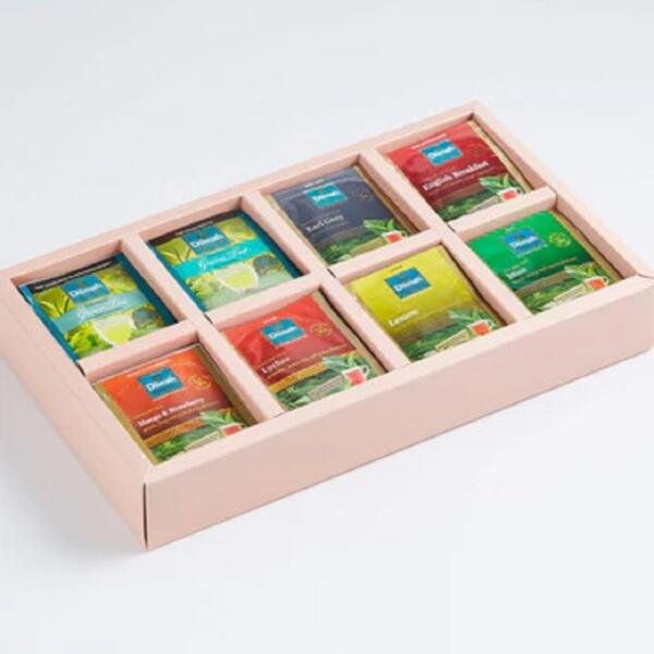 Dilmah Loving Black Tea 80 Bags, Fun Teas Variety Gift Pack 8 Flavoured - 160g