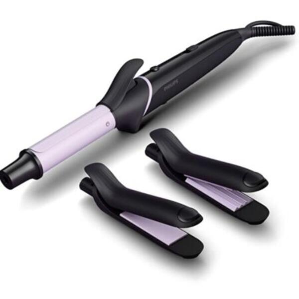 Philips Straighten, Curl, Crimp, Multi Hair Styling Set - BHH816