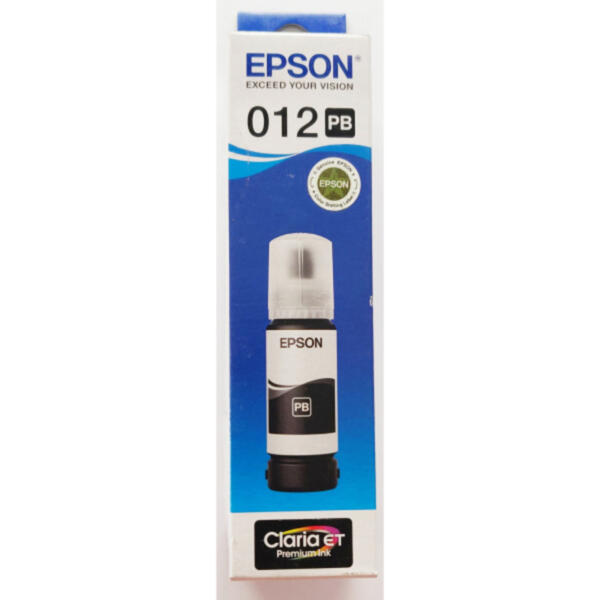 Epson 012 Photo Black Ink Bottle For L8160, L8180 Printers